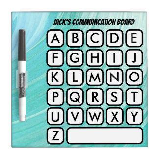 Non-Verbal Autistic, Apraxia Communication Board