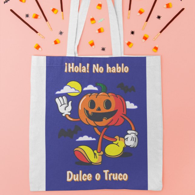 Non-Verbal Trick or Treat Bag for Kids in Spanish (Creator Uploaded)