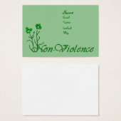 Non-Violence (Front & Back)
