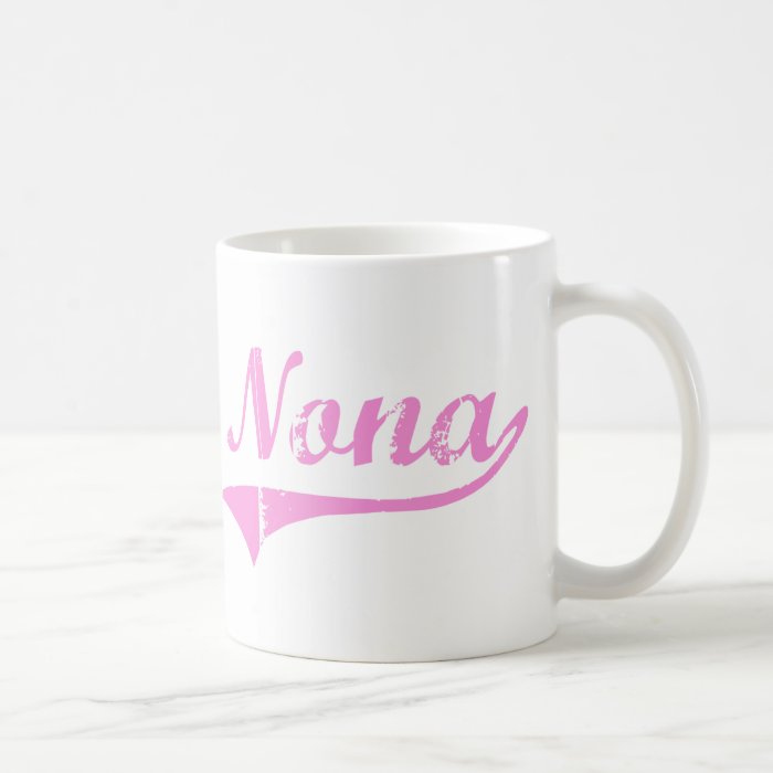 Nona Classic Style Name Mug