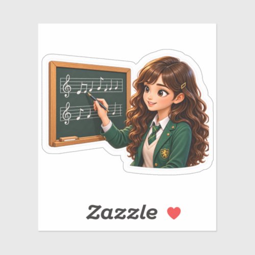 Nona Loves Music Sticker