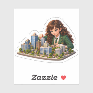 Nona’s Geography Lesson Sticker