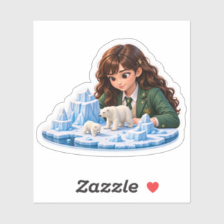Nona’s Geography Lesson Sticker