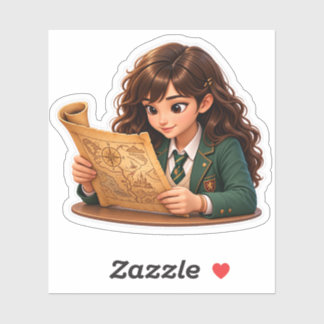 Nona’s Geography Lesson Sticker