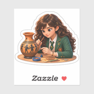 Nona’s Geography Lesson Sticker