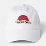 Nona Santa Hat - Grandma Christmas Photo Hat Gift