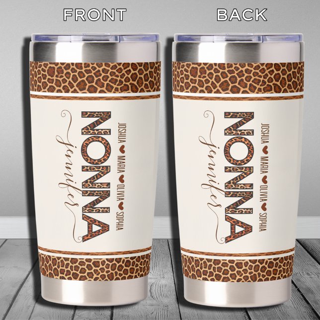 Nona Tumbler Personalized Nona Grandkids Names (Creator Uploaded)