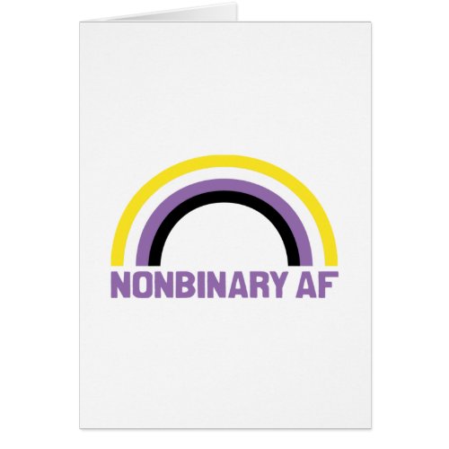 Nonbinary AF