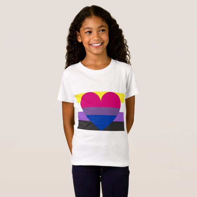 Nonbinary Bisexual T-Shirt (Front Full)