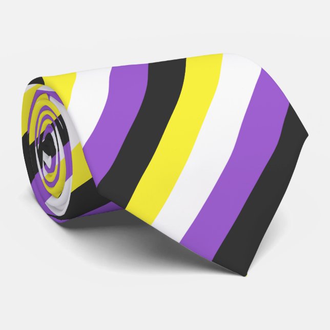Nonbinary Colors Krawatte Neck Tie (Rolled)
