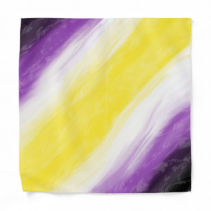 Nonbinary Flag Bandana
