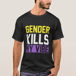 Nonbinary Flag Lgbt Non Binary T-Shirt