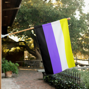 Nonbinary Flag LGBTQIA Parade Celebration