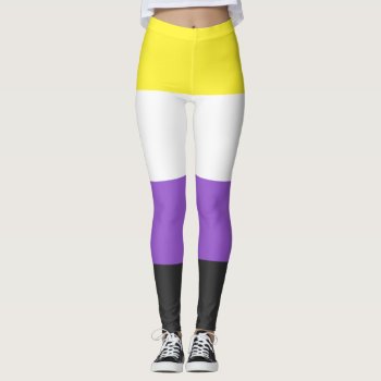 Nonbinary Leggings by BreakoutTees at Zazzle