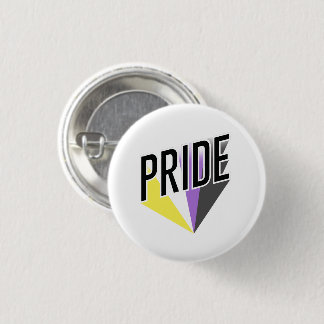 Nonbinary Pride Burst Button