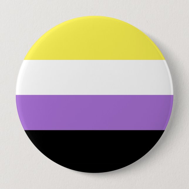 Nonbinary Pride Button (Front)