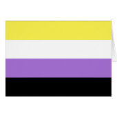Nonbinary Pride Cards (Front Horizontal)
