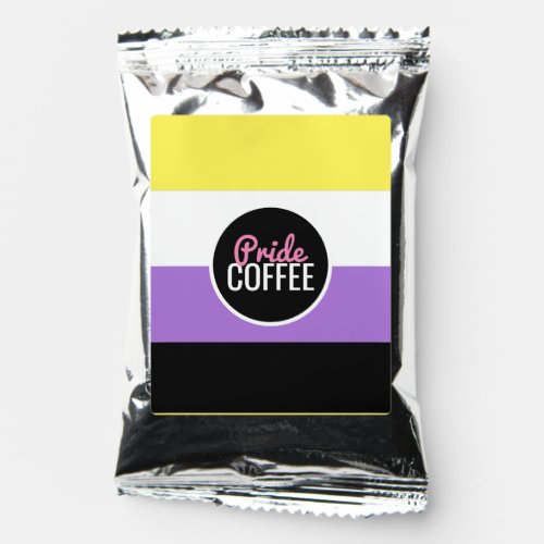 Nonbinary Pride Coffee Drink Mix