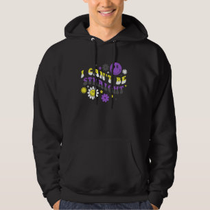 Nonbinary Pride Colors Retro LGBTQ Enby Bold Queer Hoodie