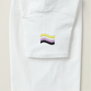 Nonbinary Pride Embroidered T-Shirt
