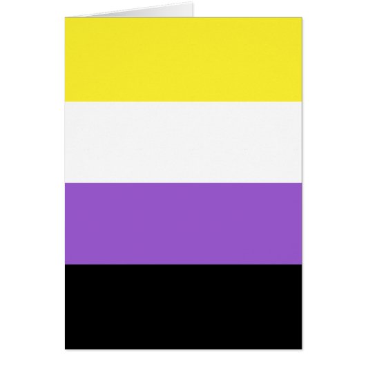 Nonbinary Pride Flag (Front)