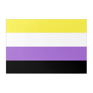 Nonbinary Pride Flag Acrylic Print