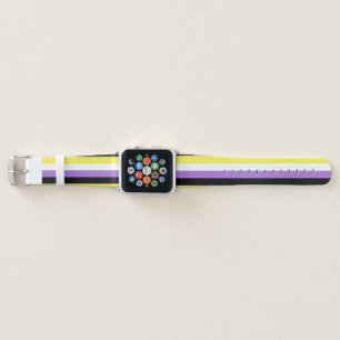 Nonbinary Pride Flag Apple Watch Band