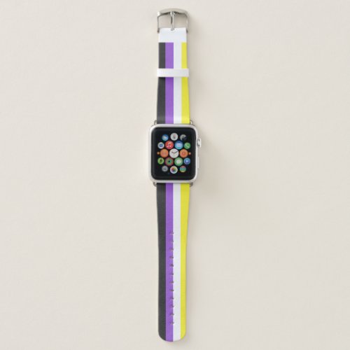Nonbinary Pride Flag Apple Watch Band