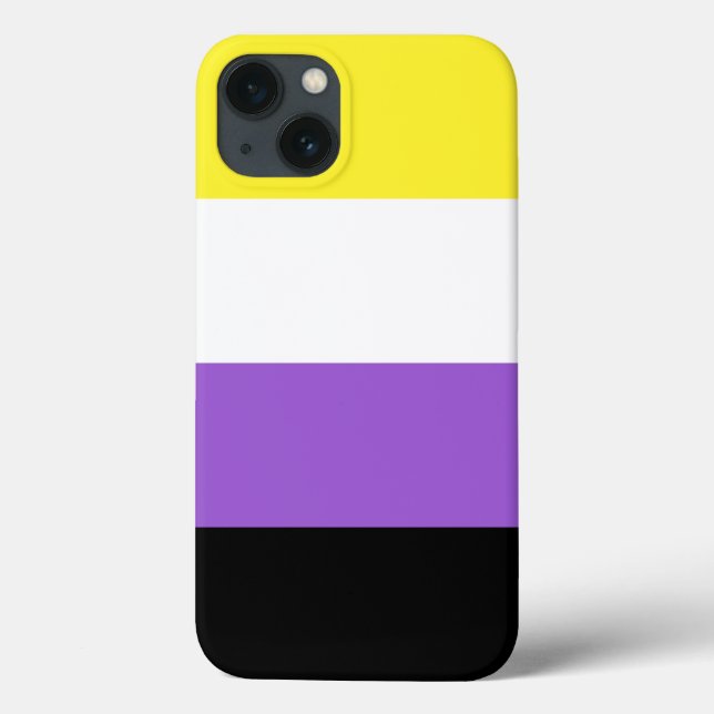 Nonbinary Pride Flag Case-Mate iPhone Case (Back)