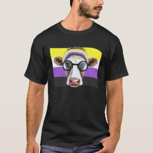 Nonbinary Pride Flag Colors & Non Binary Flag for T-Shirt