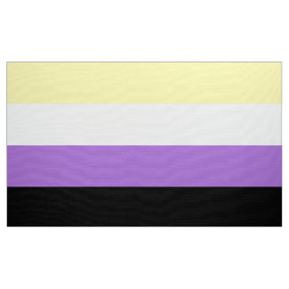 Nonbinary Pride Flag Fabric