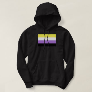Nonbinary Pride Flag Hoodie