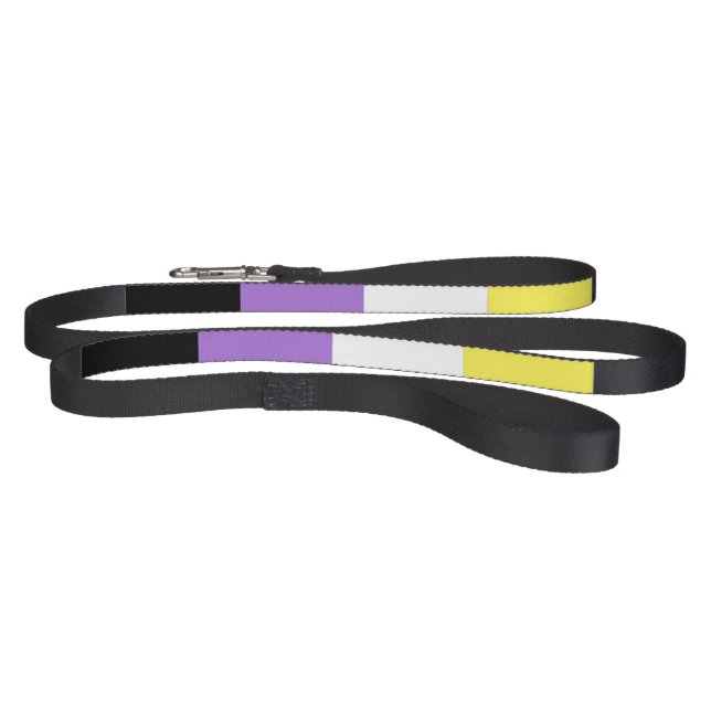 Nonbinary Pride Flag Pet Leash (Full)