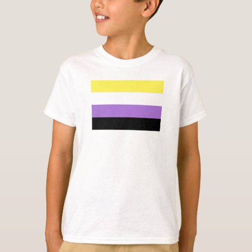 Nonbinary Pride Flag T_Shirt