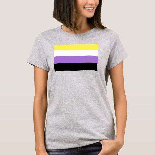 Nonbinary Pride Flag T_Shirt