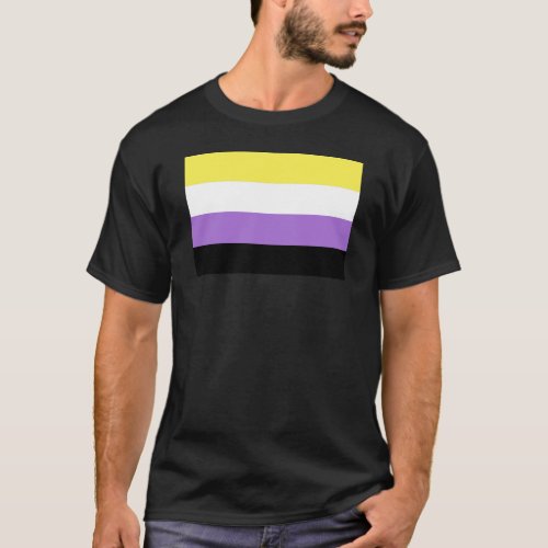 Nonbinary Pride Flag T_Shirt