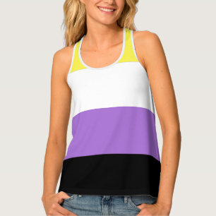 Nonbinary Pride Flag Tank Top