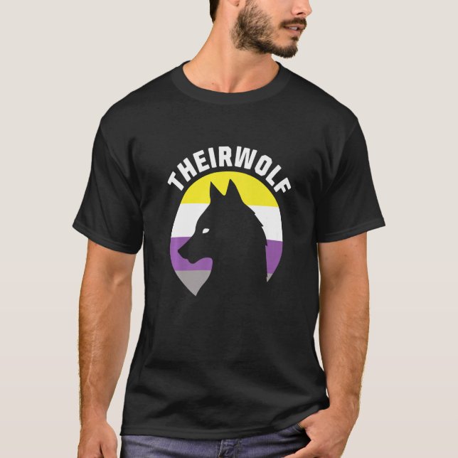 Nonbinary Pride  Genderfluid Gender Rights Non Bin T-Shirt (Front)