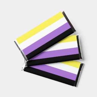 Nonbinary Pride Hershey Bar Favors