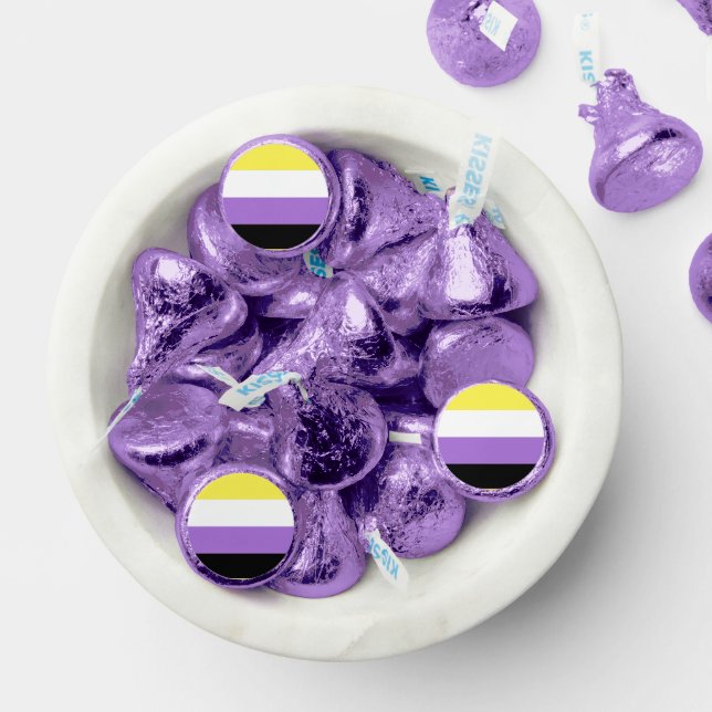 Nonbinary Pride Hershey®'s Kisses® (Assorted)