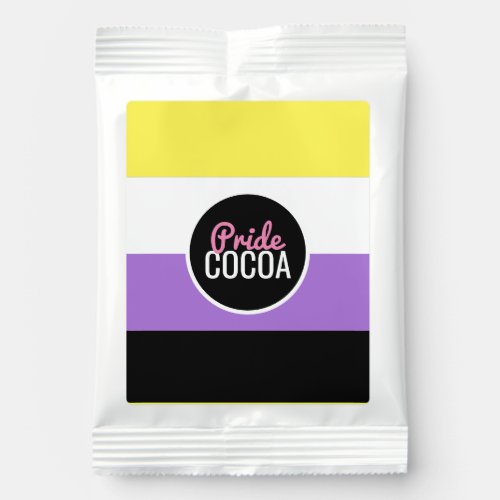 Nonbinary Pride Hot Chocolate Drink Mix