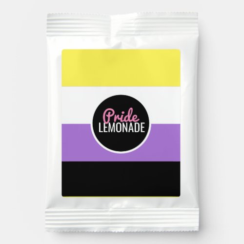 Nonbinary Pride Lemonade Drink Mix