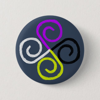 Nonbinary Pride Pinback Button