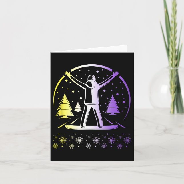 Nonbinary Pride Subtle Lgbtq En  Card (Front)