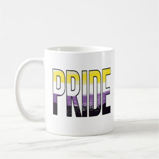 Nonbinary Pride Word Coffee Mug