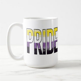 Nonbinary Pride Word Coffee Mug