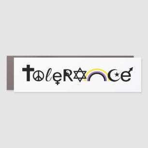 Nonbinary Tolerance Car Magnet