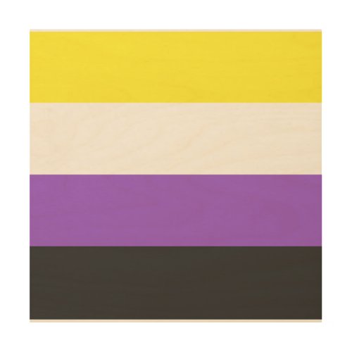 nonbinary wood wall art nonbinary wood wall art