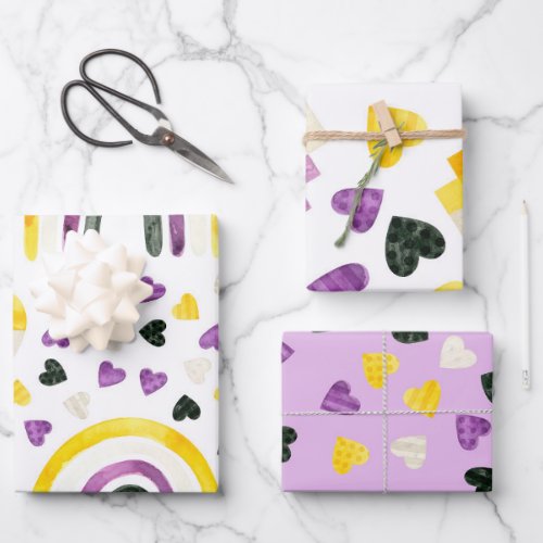 Nonbinary Wrapping Paper Sheets