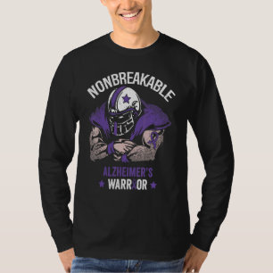 Nonbreakable Alzheimers Awareness Supporter Ribbon T-Shirt